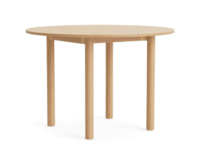 Stůl Annex Round Ø110, lacquered oak
