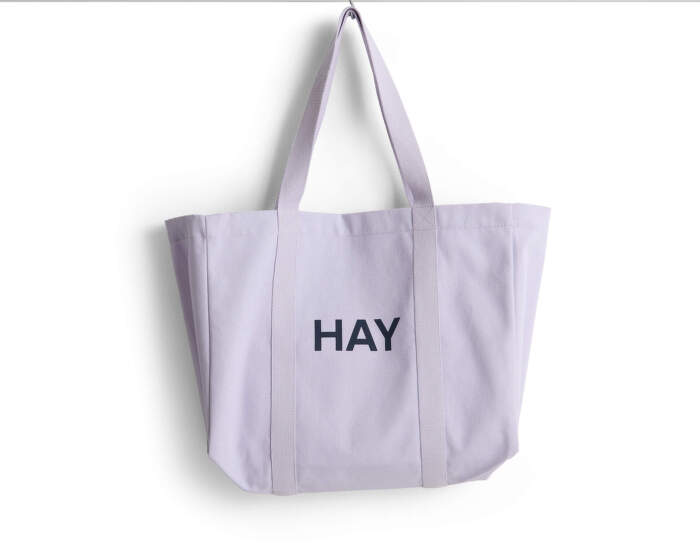 Plátěná taška Shopper Bag M, lavender