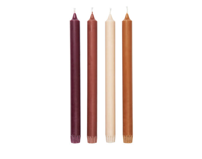 Svíčky Pure set 4ks, roseate blend