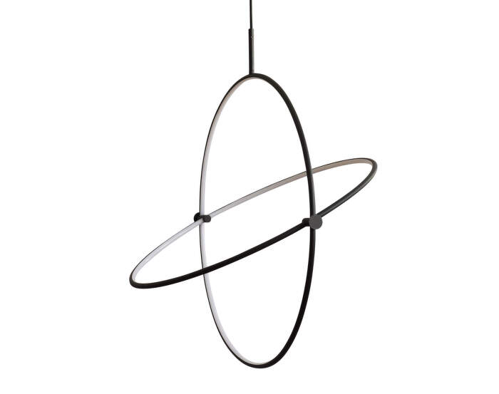 Závěsné svítidlo Maru Ø60, burned black