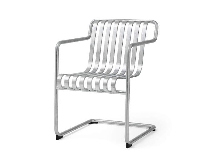 Židle Palissade Cantilever Dining Armchair, galvanised