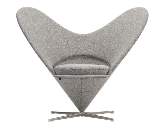 Křeslo Heart Cone Chair, Cento salt and pepper