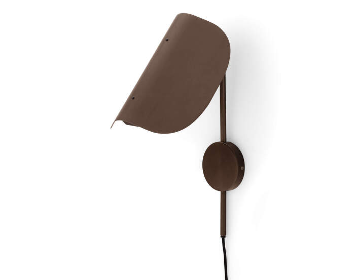 Nástěnná lampa Wing, bronzed aluminium