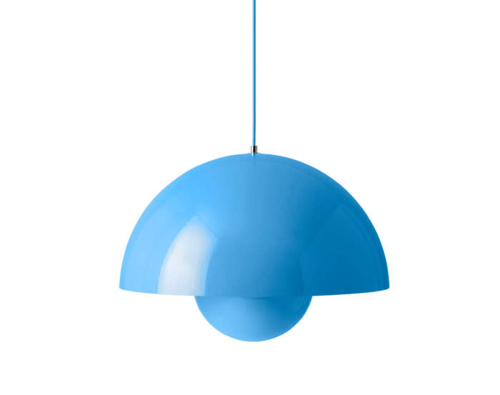Závěsná lampa Flowerpot VP2, swim blue