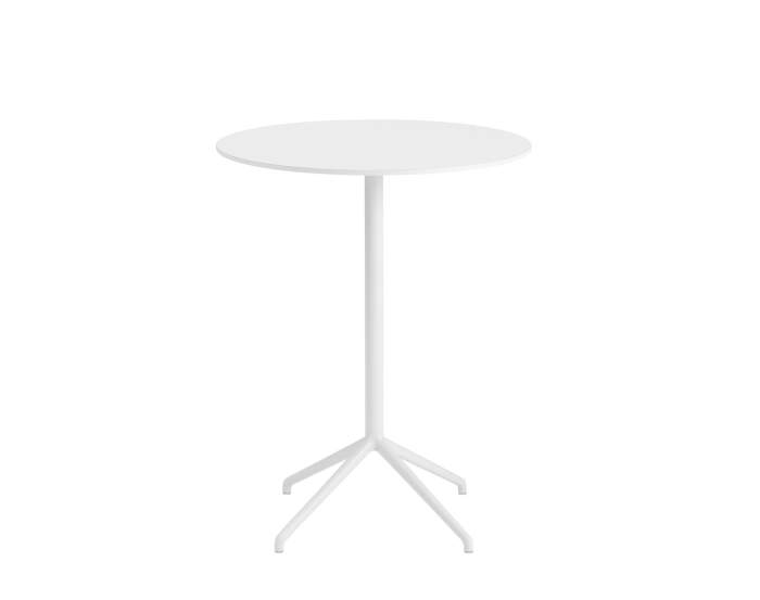 Still Café Table Ø75 x 95 cm, white