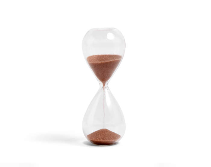 Hodiny Time S (3 min), copper