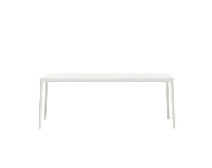 Plate-dining-table-90x180-white-white