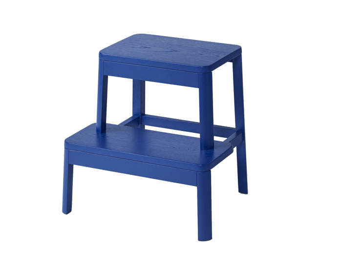 Arise Stool, ultramarine blue