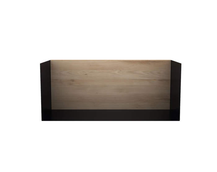 U shelf, M, oak/black