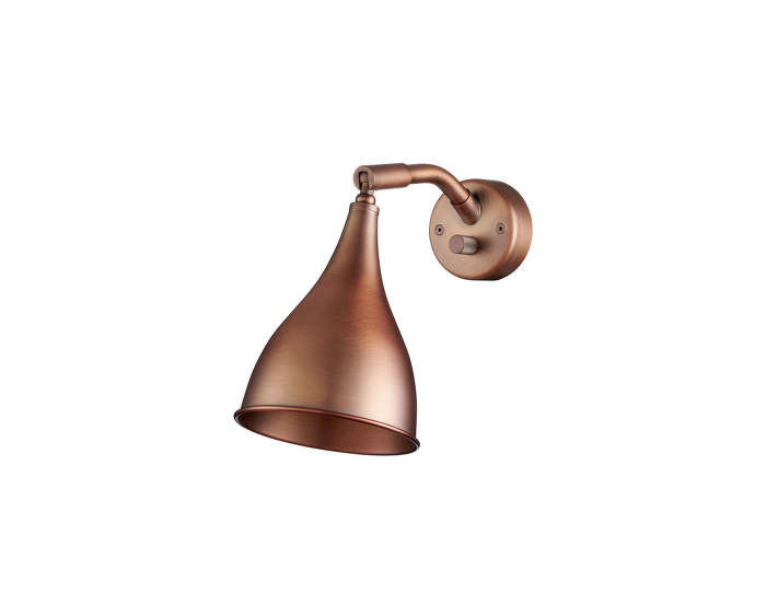 Le Six Wall Lamp, bronze