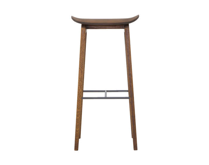 N11 Bar Stool High, smoked oak