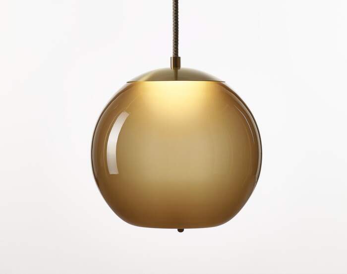 lampa Knot Sfera PC1016 Lamp, brown / brass