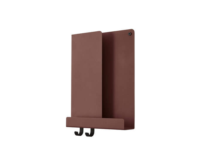 police-Folded Shelf XS, dark red