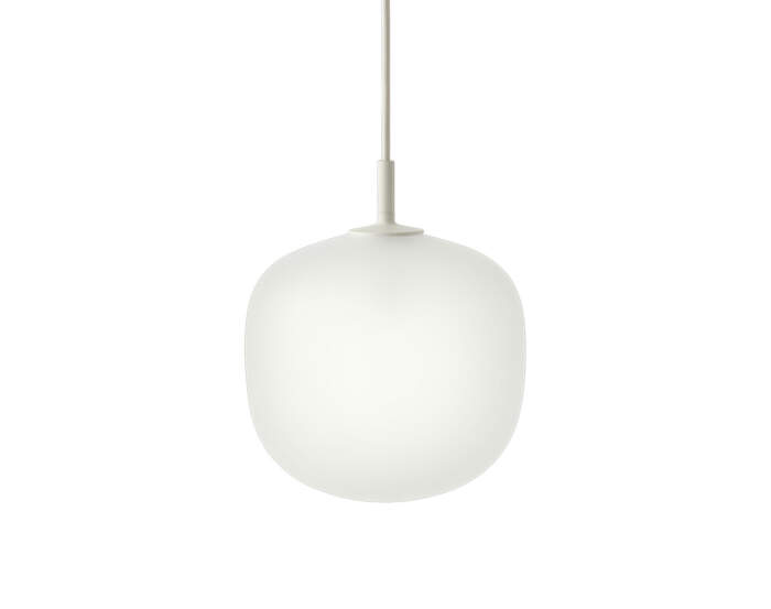 lampa-Rime Pendant Lamp Ø18, opal/white