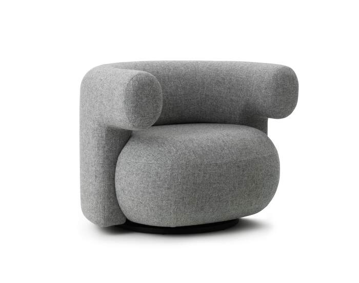 kreslo-Burra Lounge Chair Swivel, Hallingdal 0110