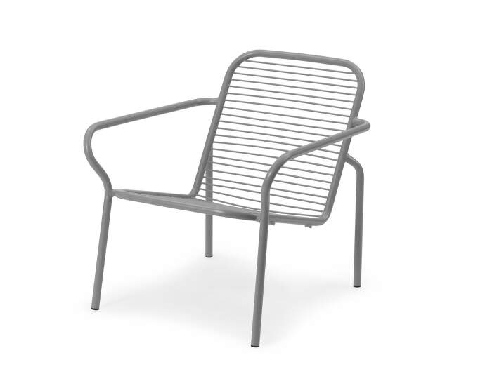 kreslo-Vig Lounge Chair, grey