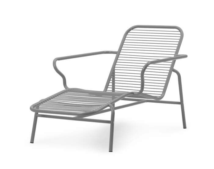 lehatko-Vig Chaise Longue, grey