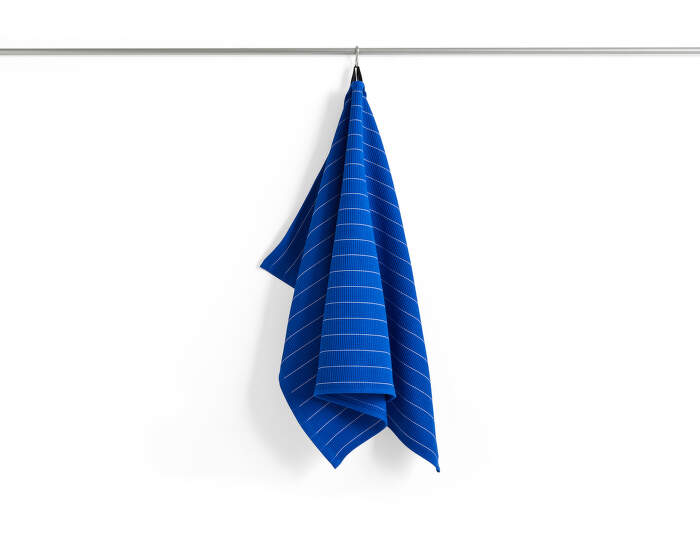 uterka-Canteen Tea Towel, blue pinstripe