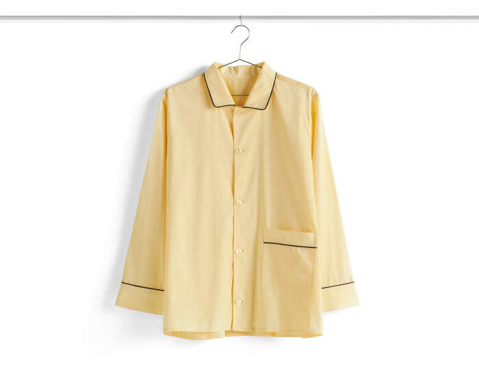 kosile Outline Pyjama L/S Shirt S/M, soft yellow