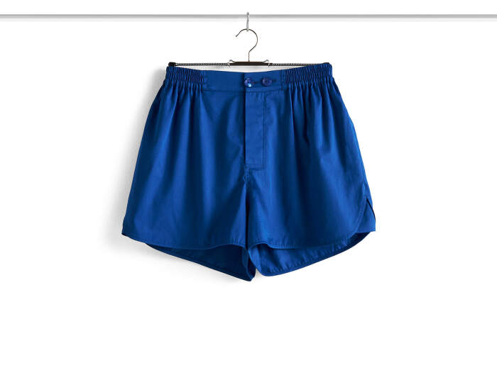 pyzamo-Outline Pyjama Shorts S/M, vivid blue