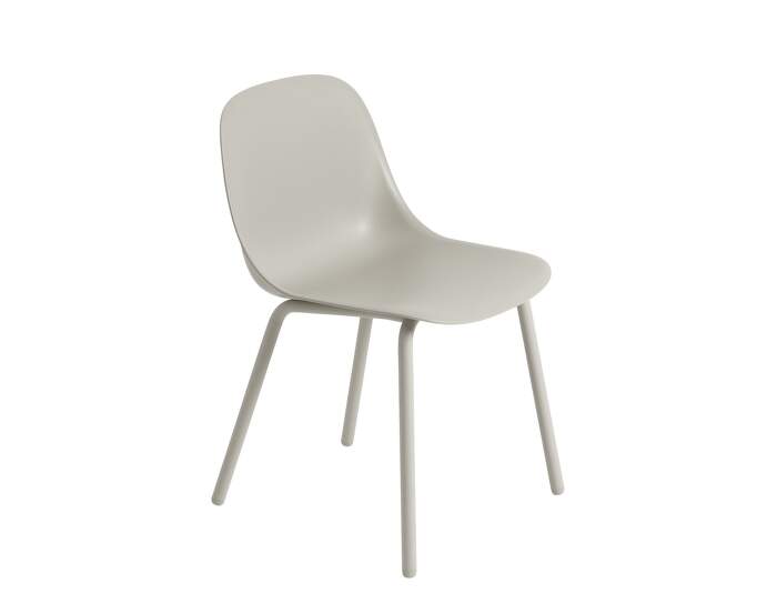 zidle-Fiber Outdoor Side Chair, grey