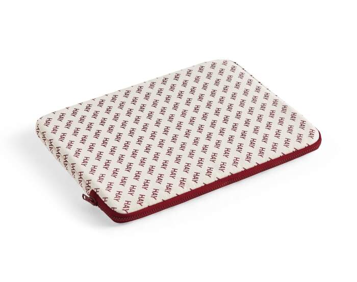 obal-HAY Logo Laptop Cover, burgundy