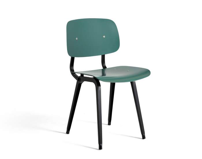 zidle-Revolt Chair, black / petrol green