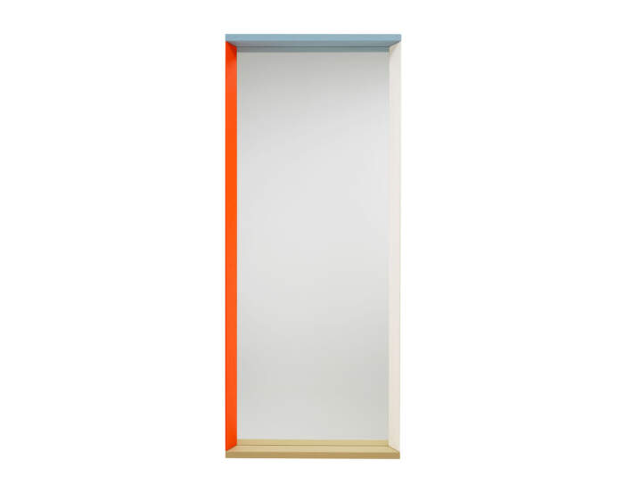 Zrcadlo Colour Frame Large, blue/orange