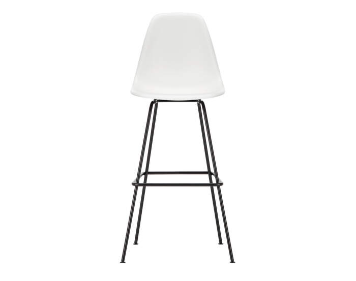 Barová židle Eames Plastic High, white