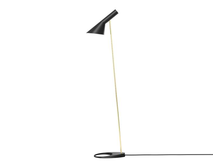 Stojací lampa AJ, black/brass