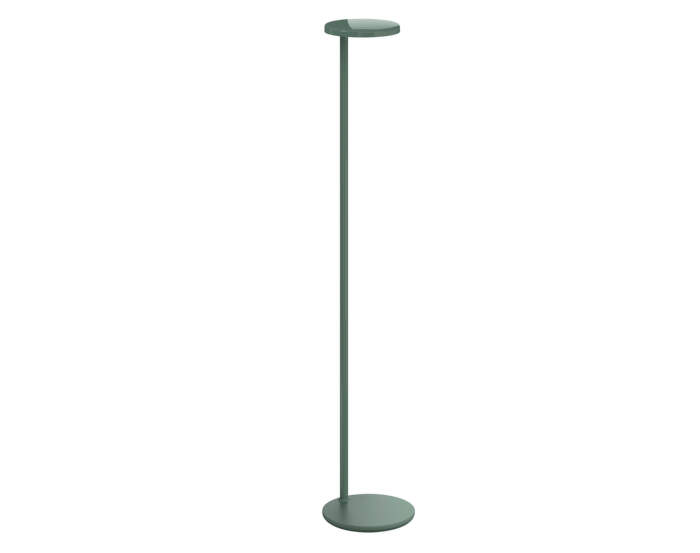 Stojací lampa Oblique, glossy sage