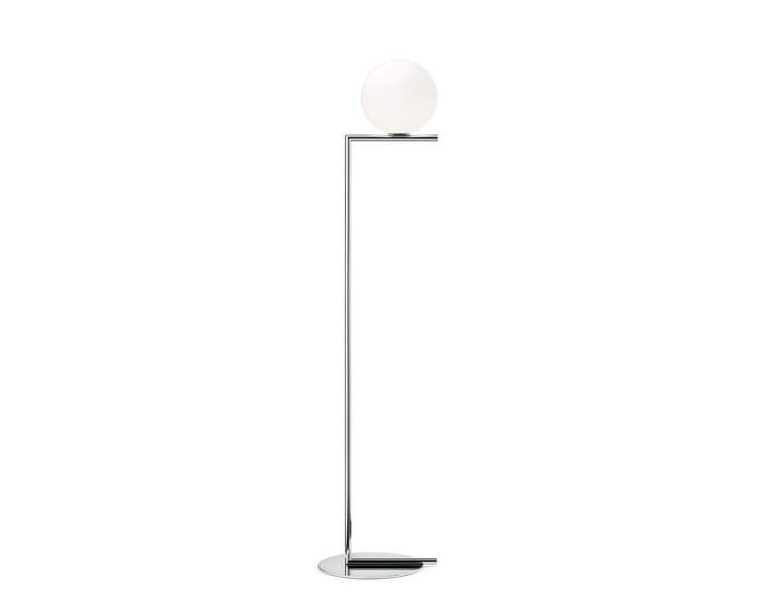 Stojací lampa IC F1, chrome