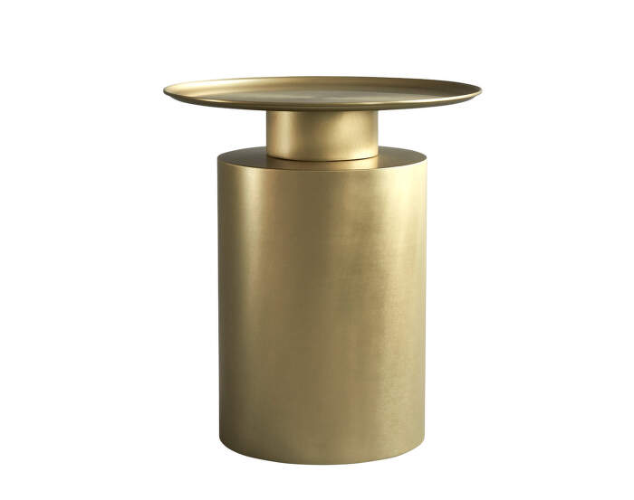 Odkládací stolek Pillar Tall, brass