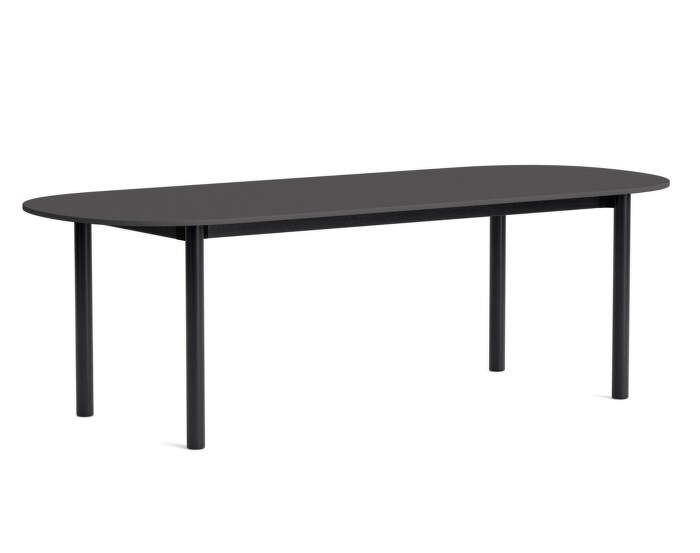 Stůl Annex Oblong 240x95, black oak/dark grey