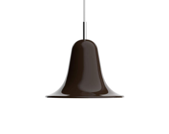 Závěsná lampa Pantop Ø23, pitch brown