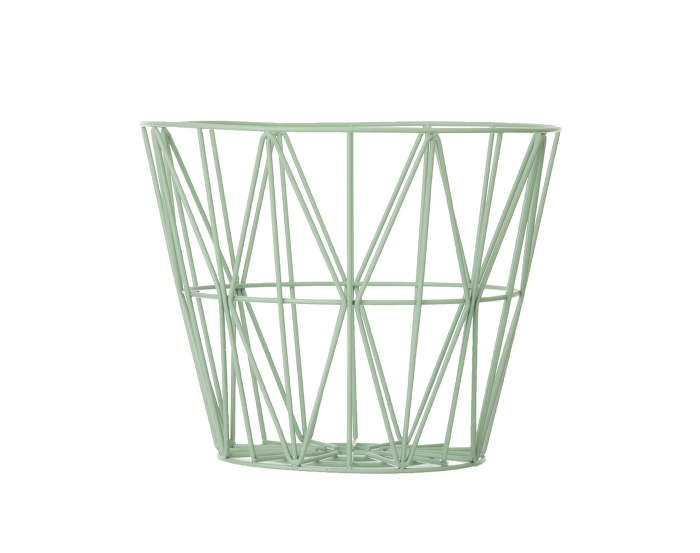 Koš Wire Basket Medium, Mint