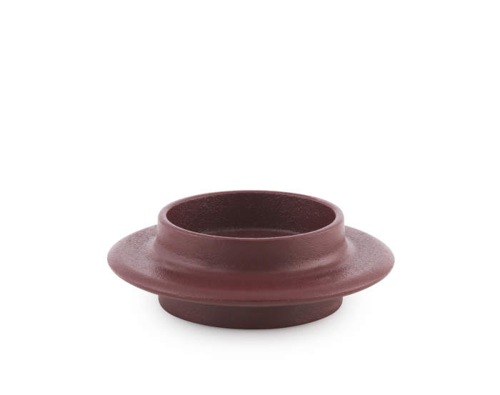 Svícen Heima Candle Holder, dark red