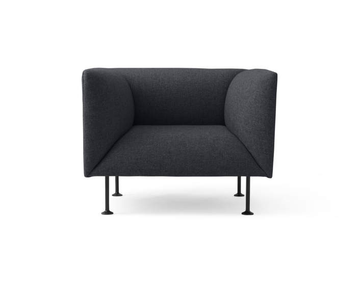 Jednomístná pohovka Godot Sofa, dark grey melange