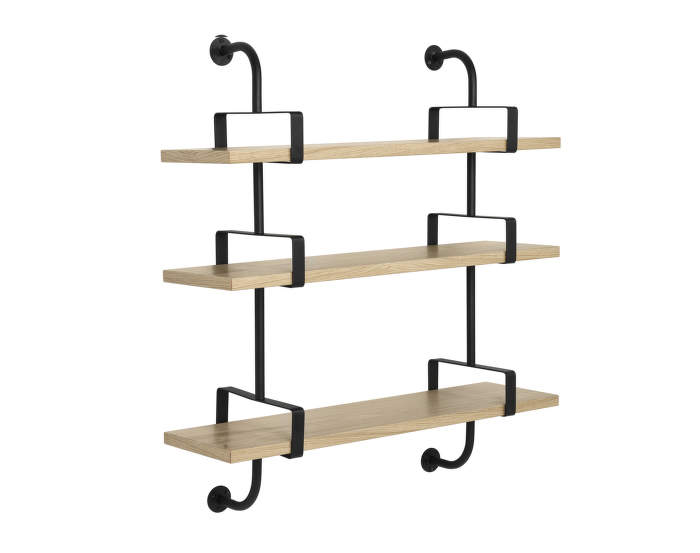 olice Démon Shelf 2, 95cm, 3 shelves, oak