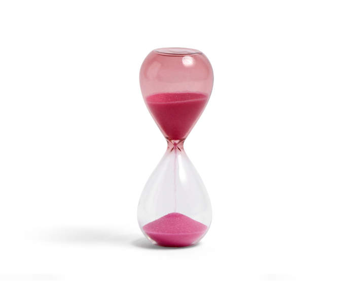 Hodiny Time S (3 min), pink