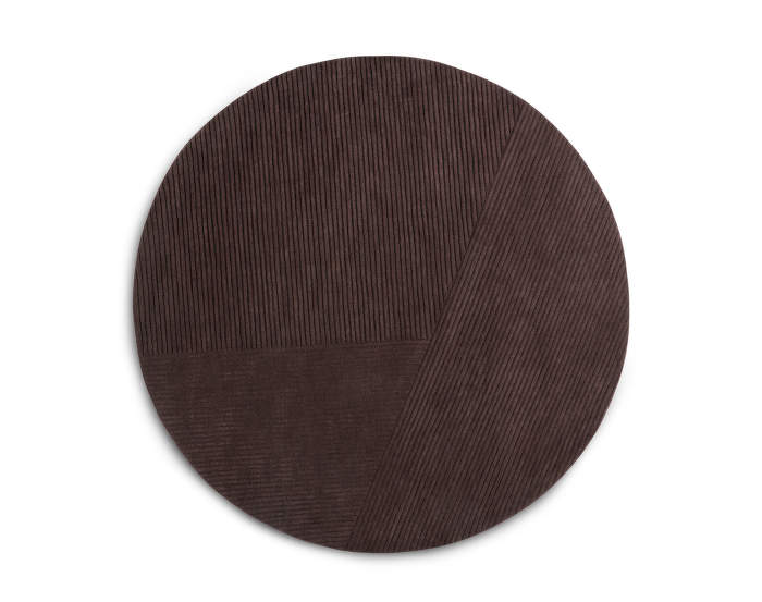 Row-circular-dark-brown