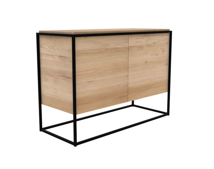 Monolit sideboard, oak/black