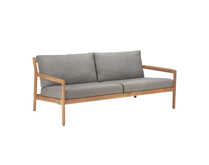 Outdoor sofa Jack, 180 cm, teak / Mocha