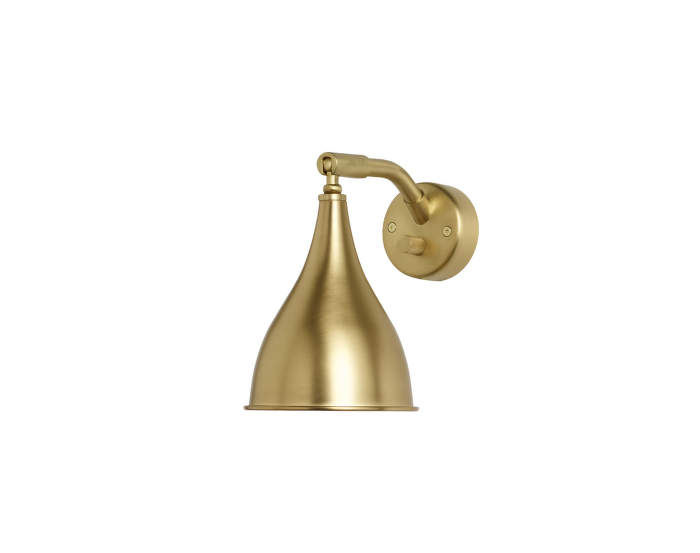 Le Six Wall Lamp, brass