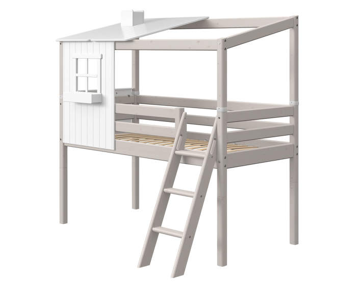 Mid-high bed w. 1/2 Classic House
