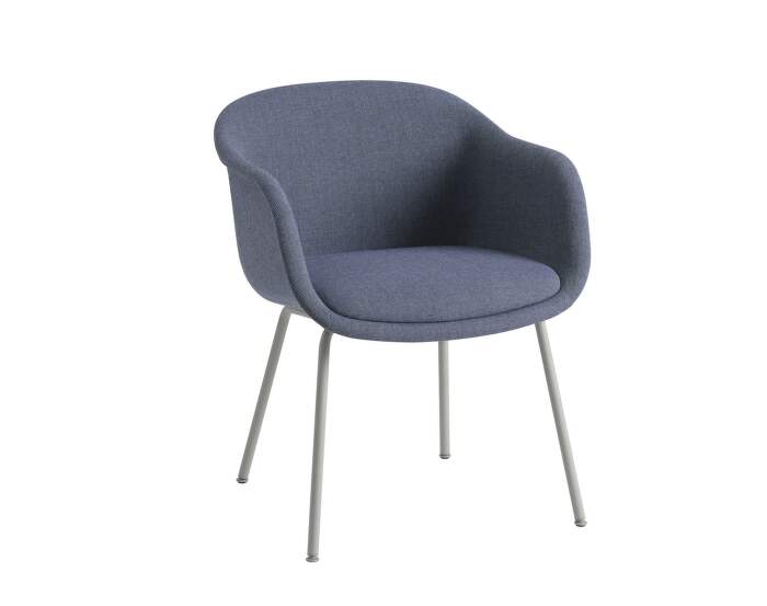 Fiber Conference Armchair Tube, grey/Sabi 631