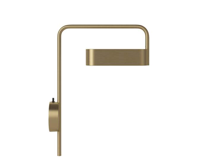 Scribe Wall Lamp, matt antique brass