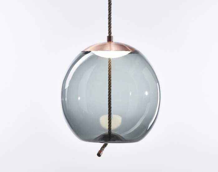 Lampa Knot Sfera PC1016 Lamp, grey / copper
