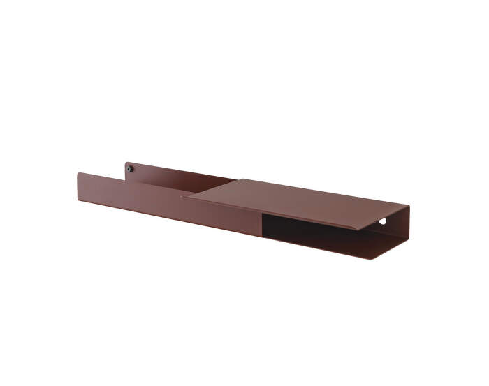 police-Folded Shelf Platform, deep red