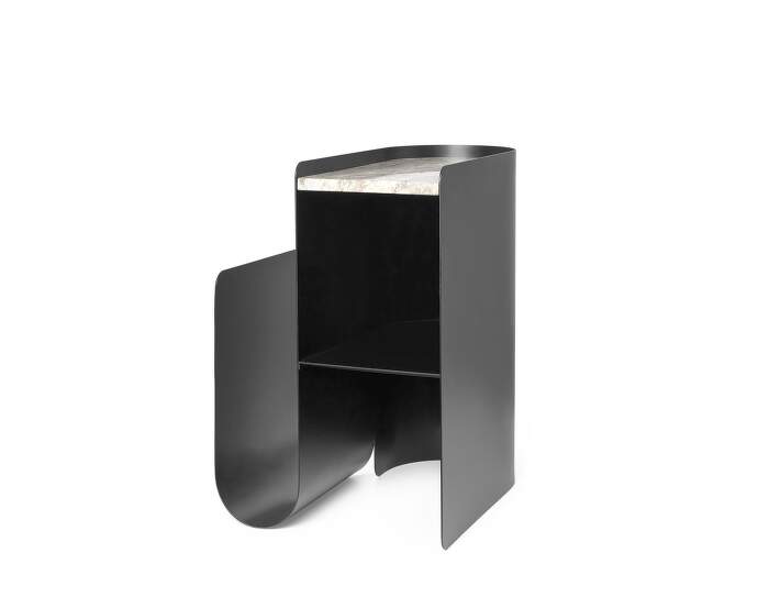stolek-Vault Side Table, black